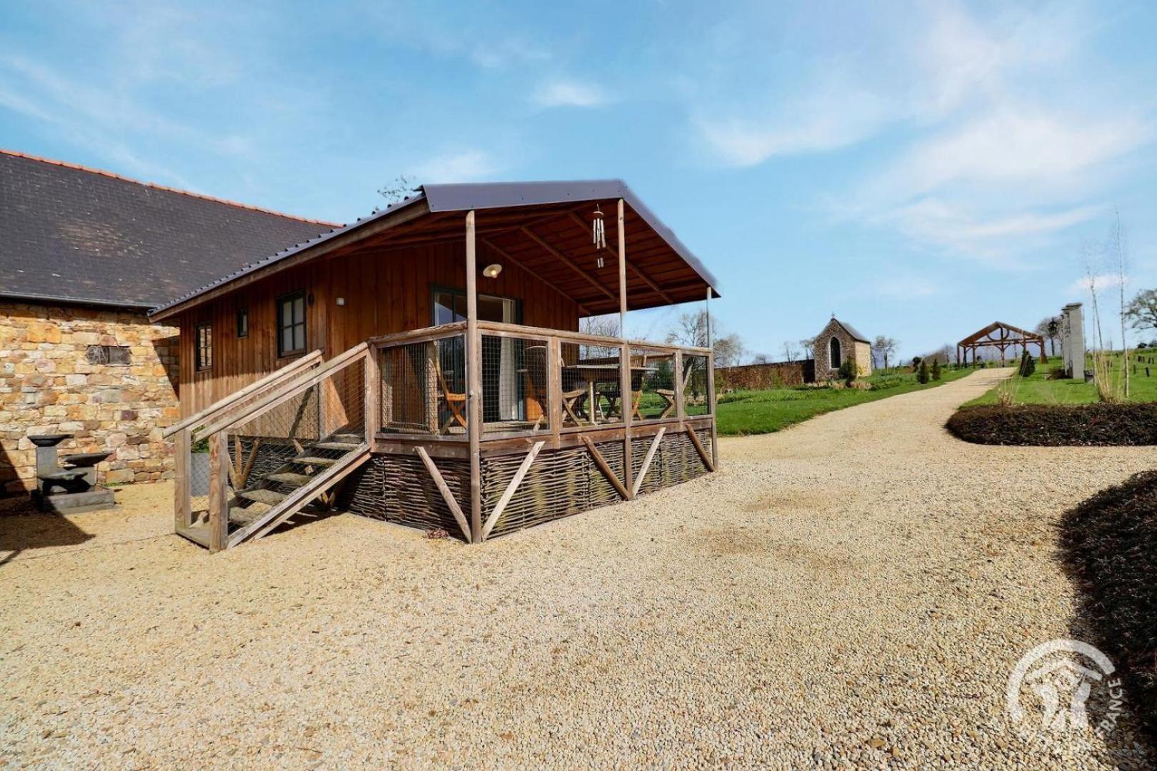 Mezieres-Sur-Couesnon Lodge Des Vignes מראה חיצוני תמונה